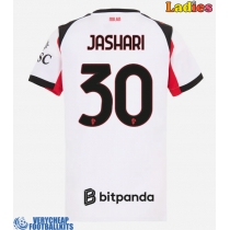 AC Milan Ardon Jashari #30 Replica Away Shirt Ladies 2025-26 Short Sleeve